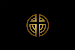 The Circular Christian Cross Church Logo